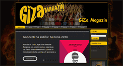 Desktop Screenshot of gizamagazin.com