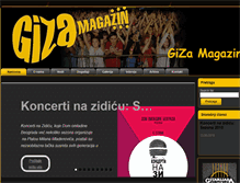 Tablet Screenshot of gizamagazin.com